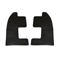 Set covorase auto din cauciuc Seat Alhambra 2 Vw Sharan 2 2010- Randul Al Treilea de scaune, presuri FROGUM, negre, 2 buc.