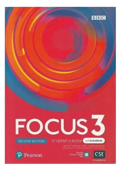Focus 3 Student's Book and ActiveBook, 2nd edition (B1+) - Paperback brosat