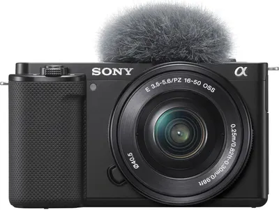 Aparat foto compact pentru vlogging Sony - ZV-E10, E PZ 16-50mm f/3.5-5.6