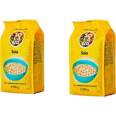 Pachet Soia Boabe Nemodificata Genetic 500g + 500g