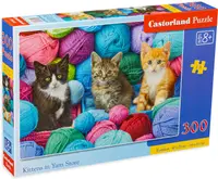Puzzle Castorland din 300 de piese - Pisicuțe