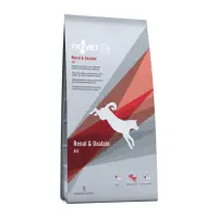 TROVET Dog Renal & Oxalate RID , dietă veterinară câini, hrană uscată, afecțiuni renale si urinare (oxalați), 12.5kg