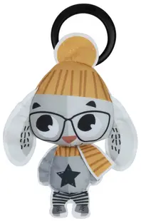 Zornăitoare pentru bebeluși Tiny Love Rockers - Iepure, 0 luni+