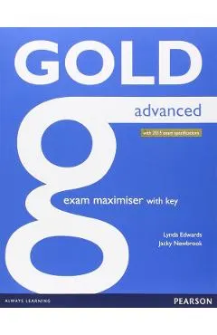 Gold Advanced Exam maximiser with key