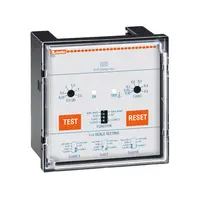 Earth Leakage Relay With 1 Operation Threshold, Flush Mount. External Ct, 24-48vac/dc