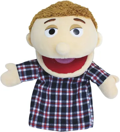 Păpușă de mână Smart Baby - Om, 30 cm