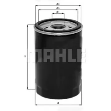Filtru ulei MAHLE ORIGINAL OC 602