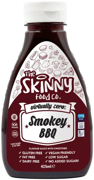 Skinny Food Co Skinny Sauce Smokey BBQ, 425 ml