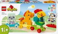 Constructor LEGO Duplo - Tren cu animale (10412)
