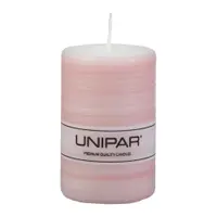 Lumânare Unipar Finelines, durată ardere 18 h, roz