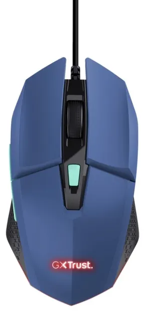 Mouse gaming Trust - GXT109 Felox, optic, albastru