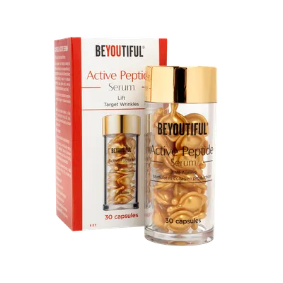 Ser pentru fata cu peptide, 30 capsule, Beyoutiful
