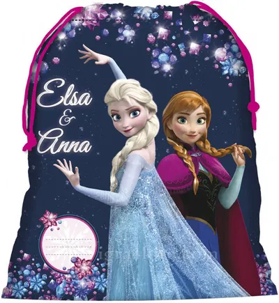 Sac sport Frozen - Elsa & Anna