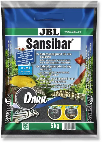 Nisip natural JBL Sansibar BLACK 5 kg