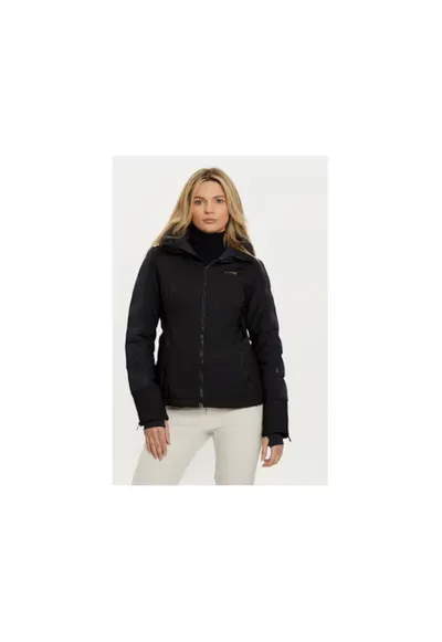 Geaca ski dama - 304121982 - Poliester - Negru - Negru