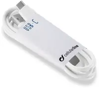 Cablu Techaway - 5991, USB-A/USB-C, 0.9 m, alb