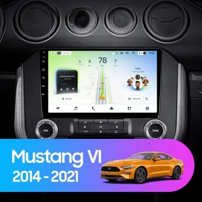 Navigatie Auto Teyes CC4L DTS Ford Mustang 6 2015-2023 6+64GB 9" QLED Qualcomm 2Ghz, Android 4G Bluetooth 5.1 DSP