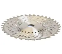 Disc vidia 230mm, CONCAV (tip farfurie), pentru motocoasa, dinti vidia premium, CAMPION PROFESSIONAL CMP1682