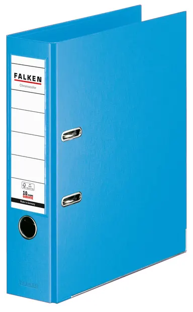 Biblioraft Falken - 8 cm, albastru deschis