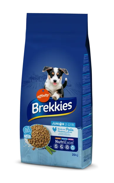 Hrana uscata caini, Brekkies Dog Excel Junior Original, 20 kg