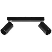 Plafoniera dubla pentru interior, LED GU10, putere 35W, unghi inclinare reglabil