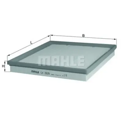 Filtru aer MAHLE ORIGINAL LX 2525