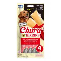 Churu Terrine Maxi Dog Recompense cu Pui si Vita 54 Gr x 4 Buc