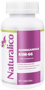 Ashwagandha KSM-66, 11 mg, 90 capsule, Naturalico