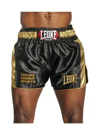 Short Kickboxing Leone Thai Khao Lak Negru