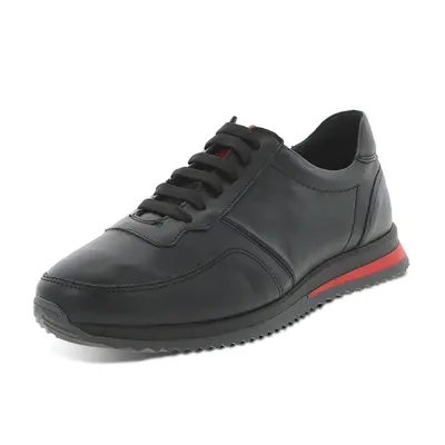 Pantofi Piele Naturala PAS Negru, Box 40