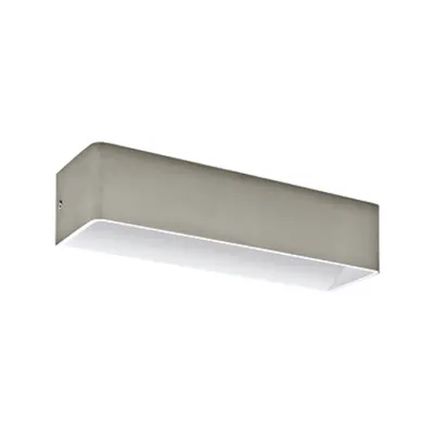 Wall luminaire Sania 3 12W 3000K nickel-matt / white IP20