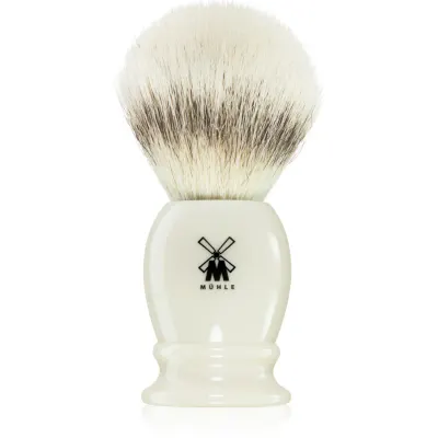 Mühle Silvertip Fibre Ivory Resin Pamatuf pentru barbierit Medium 1 buc