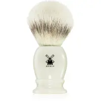 Mühle Silvertip Fibre Ivory Resin Pamatuf pentru barbierit Medium 1 buc