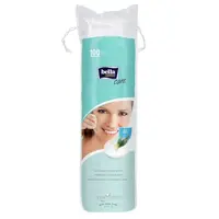 Dischete Cosmetice din Bumbac 100% Bella, cu Extract de Aloe, 100 Bucati