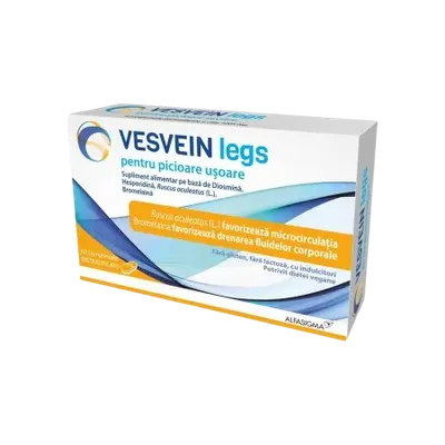 Vesvein Legs, 60 comprimate, Alfasigma