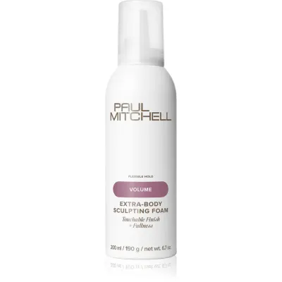 Paul Mitchell Volume Extra-Body Sculpting Foam spumă de styling pentru volum și strălucire 200 ml