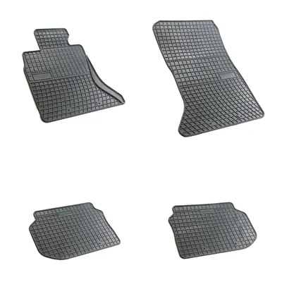 Set covorase auto din cauciuc Bmw Seria 5 F10 F11 2010-2013, presuri FROGUM, negre, 4 buc.
