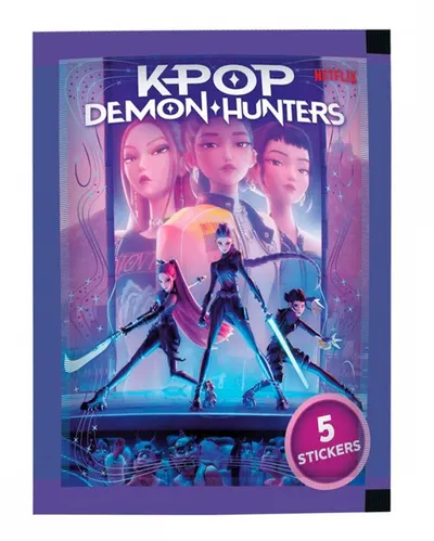 Netflix K-Pop Demon Hunters stickere - 5 buc