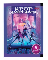 Netflix K-Pop Demon Hunters stickere - 5 buc