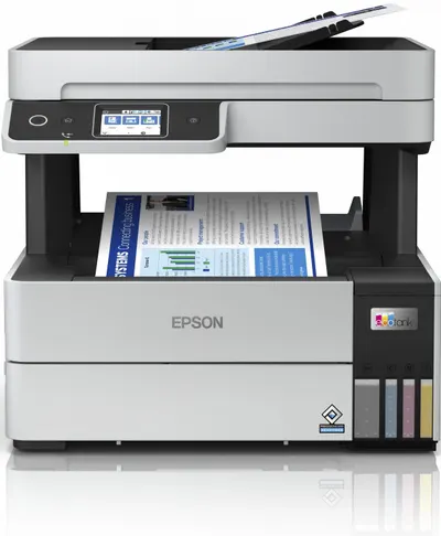 Dispozitiv multifuncțional Epson - EcoTank L6490, alb/negru