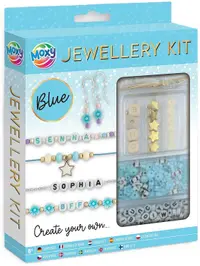 Kit creativ pentru bijuterii Moxy - Albastru