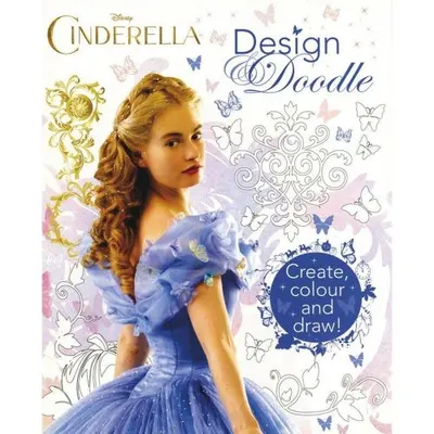 Disney Cinderella Design Doodle Create, Colour and Draw