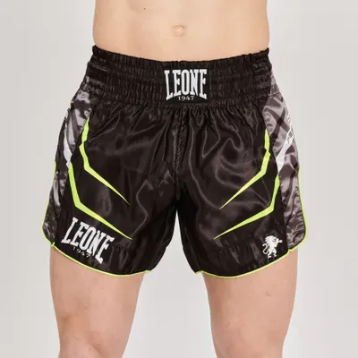 Short kickboxing Leone Revo Fluo Verde