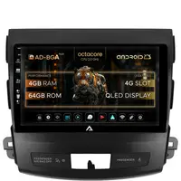 Navigatie Mitstubishi Outlander Peugeot 4007 Citroen C-Crosser, Android, A-Octacore 4GB RAM + 64GB ROM, 9 Inch - AD-BGA9004+AD-BGRKIT276