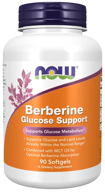 Berberine Glucose Support, 90 capsule, Now