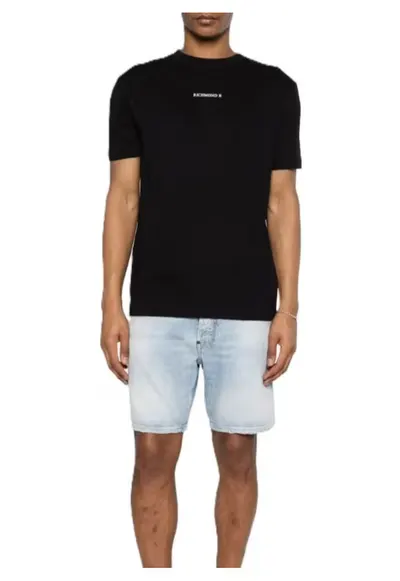 Tricou barbati T-SHIRT SEIPONE - Bumbac - Negru - Negru