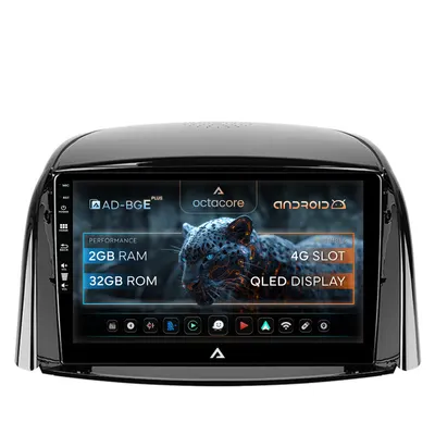 Navigatie Renault Koleos (2009-2016), Android, E-Octacore 2GB RAM + 32GB ROM, 9 Inch - AD-BGE9002+AD-BGRKIT365