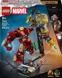 Constructor LEGO Marvel Super Heroes -Bătălie epică: Hulkbuster vs. Hulk (76343)