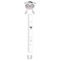 Taliometru din plus KikkaBoo Love Rome Boy de la 70 cm pana la 160 cm