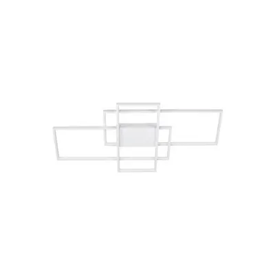 Plafoniera CLEA Nisipiu Alb Aluminiu & Acrylic LED 58W 220-240V 3455Lm IP20 Included Remote Control Schimbare temperatura de culoare si reglare intensitate luminoasa